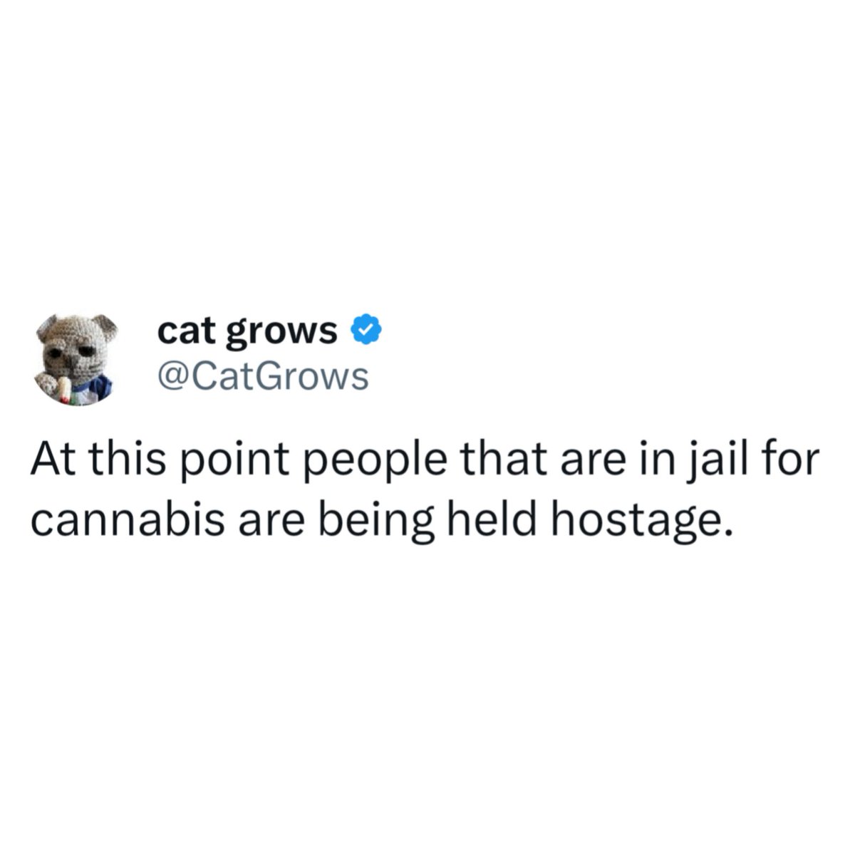 They are hostages #WriteWeed #PuffPUffPass #Weed #IAmGDC