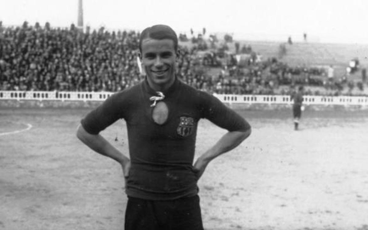 voltasport's tweet photo. 🙏🏻 5️⃣2️⃣ Pep #Samitier
52 anys sense l’Home Llagosta, llegenda del FC Barcelona i un dels millors jugadors catalans de l’història, va marcar 187 gols com a blaugrana i és el 5é golejador de sempre del club. Integrant del 1er onze de la selecció va fer plata als JJOO de 1920. https://t.co/lQGuH5wCxy