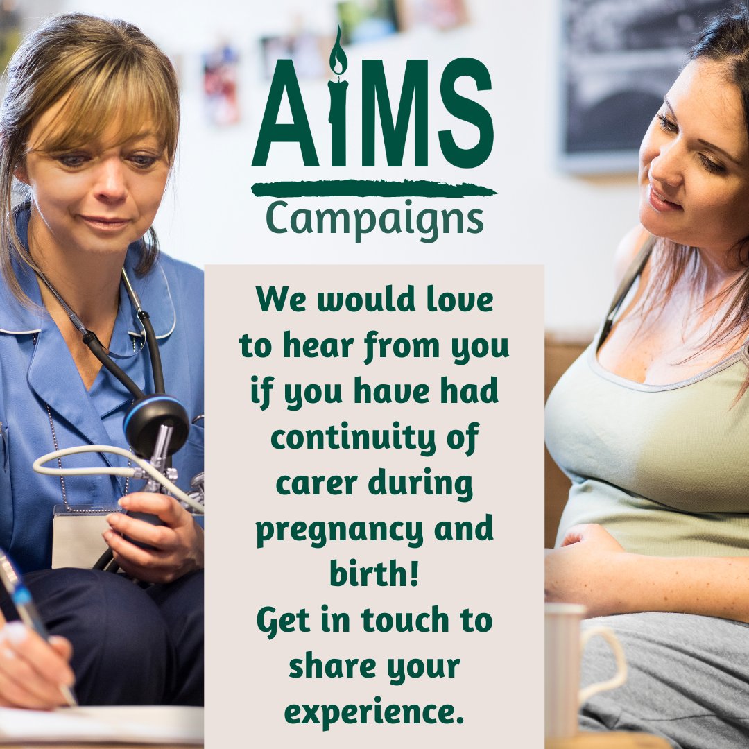 We would love to hear from you if you have had continuity of carer during pregnancy and birth! Share your experience. Inform others how you and your family enjoyed having the same midwife on your birthing journey. AIMS Continuity of carer position paper: aims.org.uk/assets/media/7…