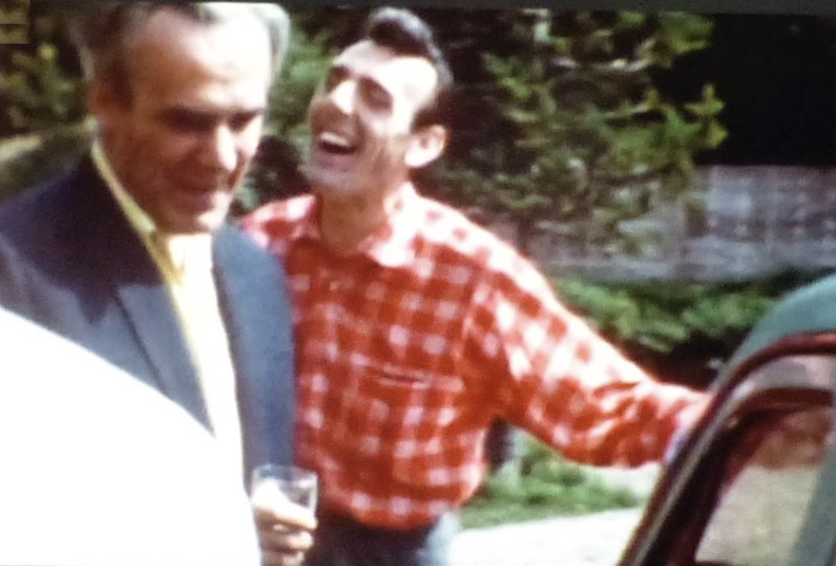 Birthday of the matchless Eric Sykes. Seen here during his rockabilly period alongside John Le Mesurier #TopShirt