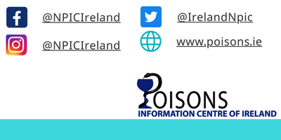 Did you know that the National Poisons Information Centre is also on Facebook and Instagram? Follow us for poison prevention tips
#PoisonPrevention #PoisonCentresSaveLives