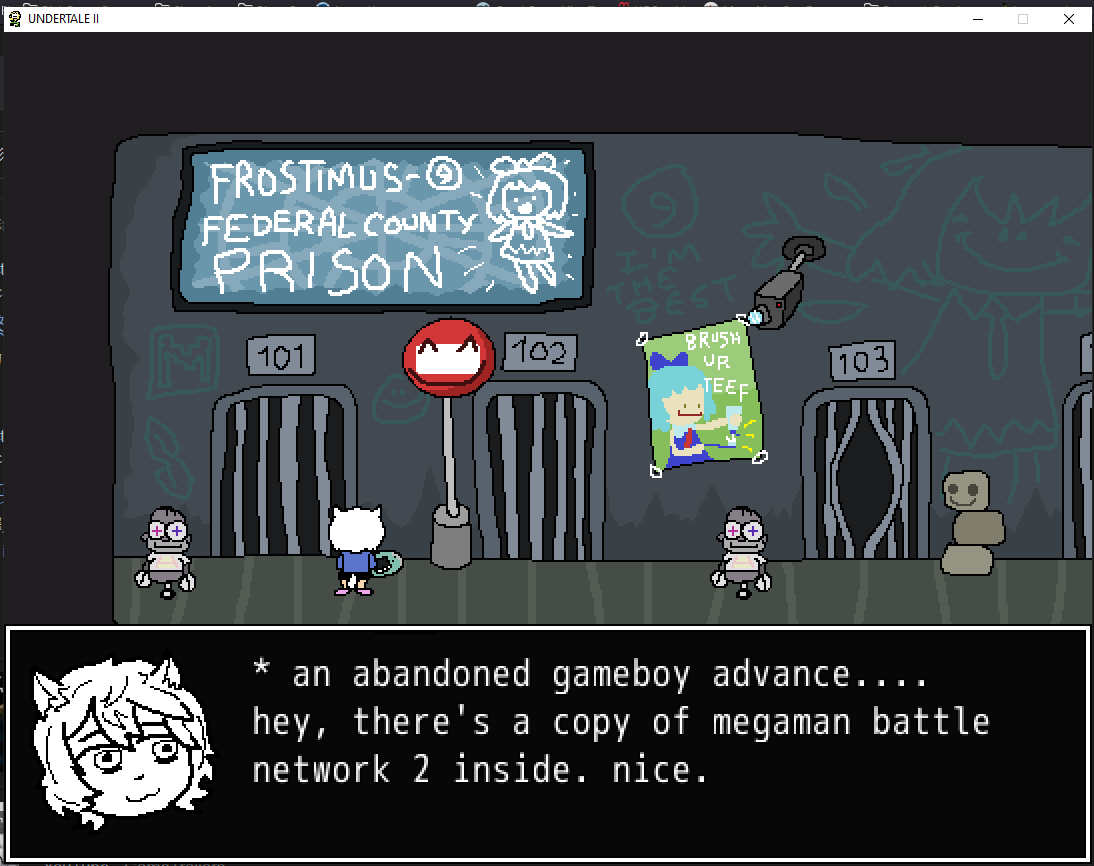 BN2 mentioned in Undertale '''2'''