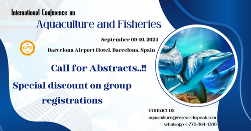 Hurry up...few slots are left #Aquaculture #fisheries #marine #fisheriesmangment #aquaculturediseases #Sustainableaquaculture #AquaticEcologyandBiodiversity
Kindly submit your abstract:scisynopsisconferences.com/aquaculture/ab…
Delegates/listeners, kindly get registered:scisynopsisconferences.com/aquaculture/re…