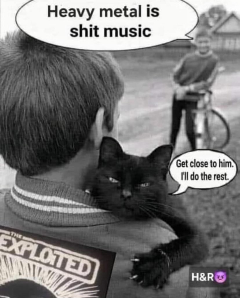 Let me at 'em... 🤘🐱 

#MetalHumour #MetalForTheMasses #Apple985FM #Stix #MFTM #Skullboi #MadeInMetal2019 #BacchusMarsh