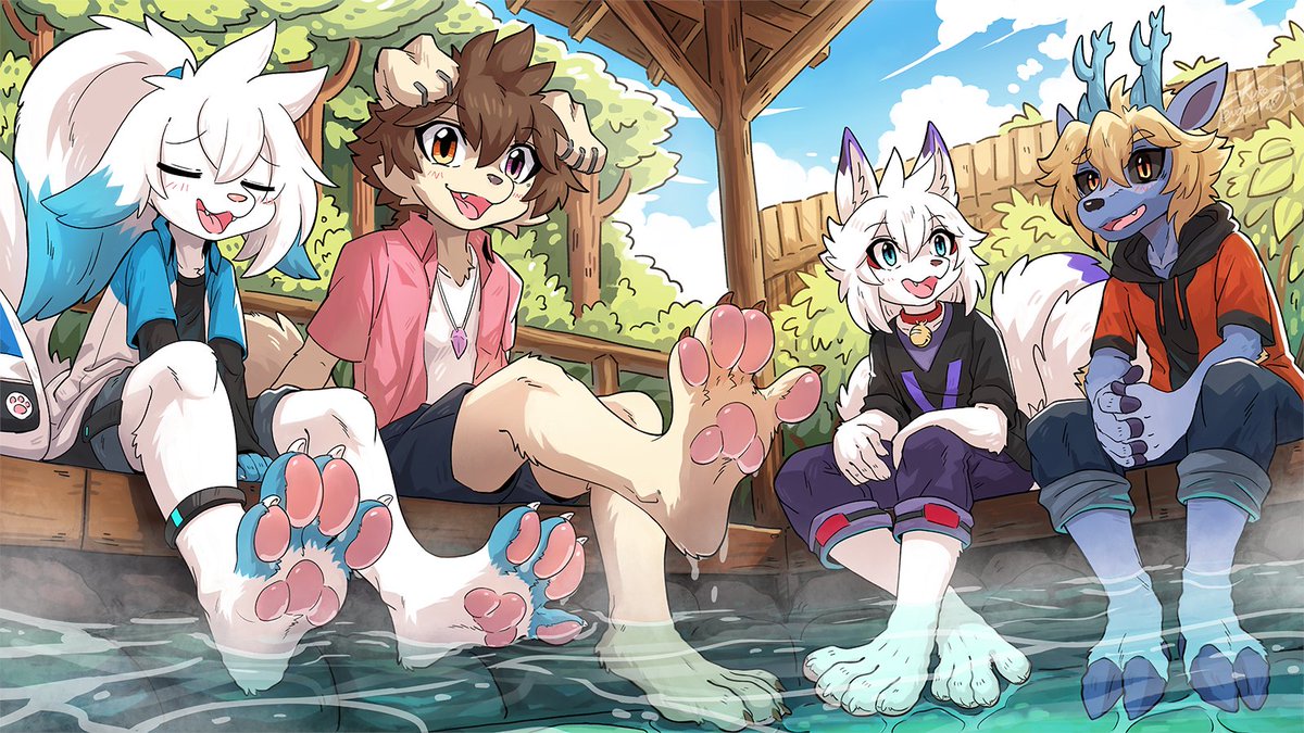 ♨️Hot Spring footbaths