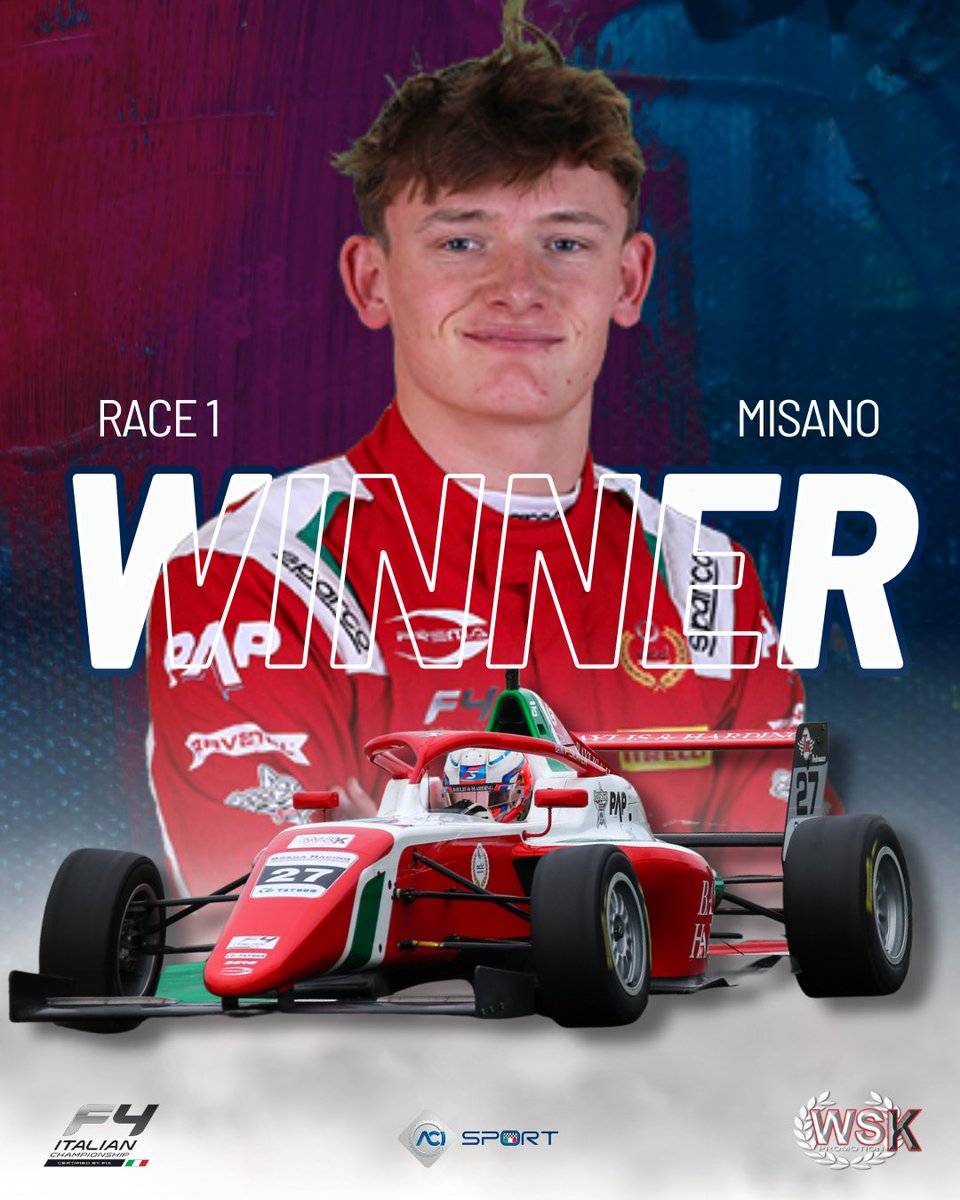 Freddie Slater is unstoppable! 🏁💥 After taking home all of 3 pole position, he leads all laps in race 1…and he wins! 🍾 🥈 Alex Powell 🥉 Gianmarco Pradel #IF4C #Formula4 #RoadtoF1