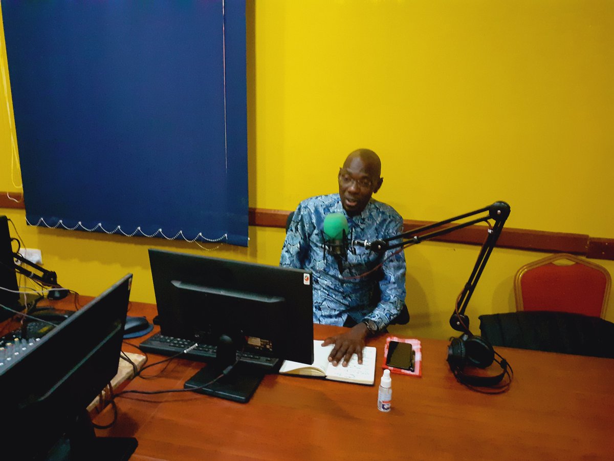 Kyaka South member of parliament and Deputy Attorney general of Uganda @KafuuziJackson was live in #KyakaFmParliament on @kyakafmradio sensitizing and discussing matters of substance to his constituency.