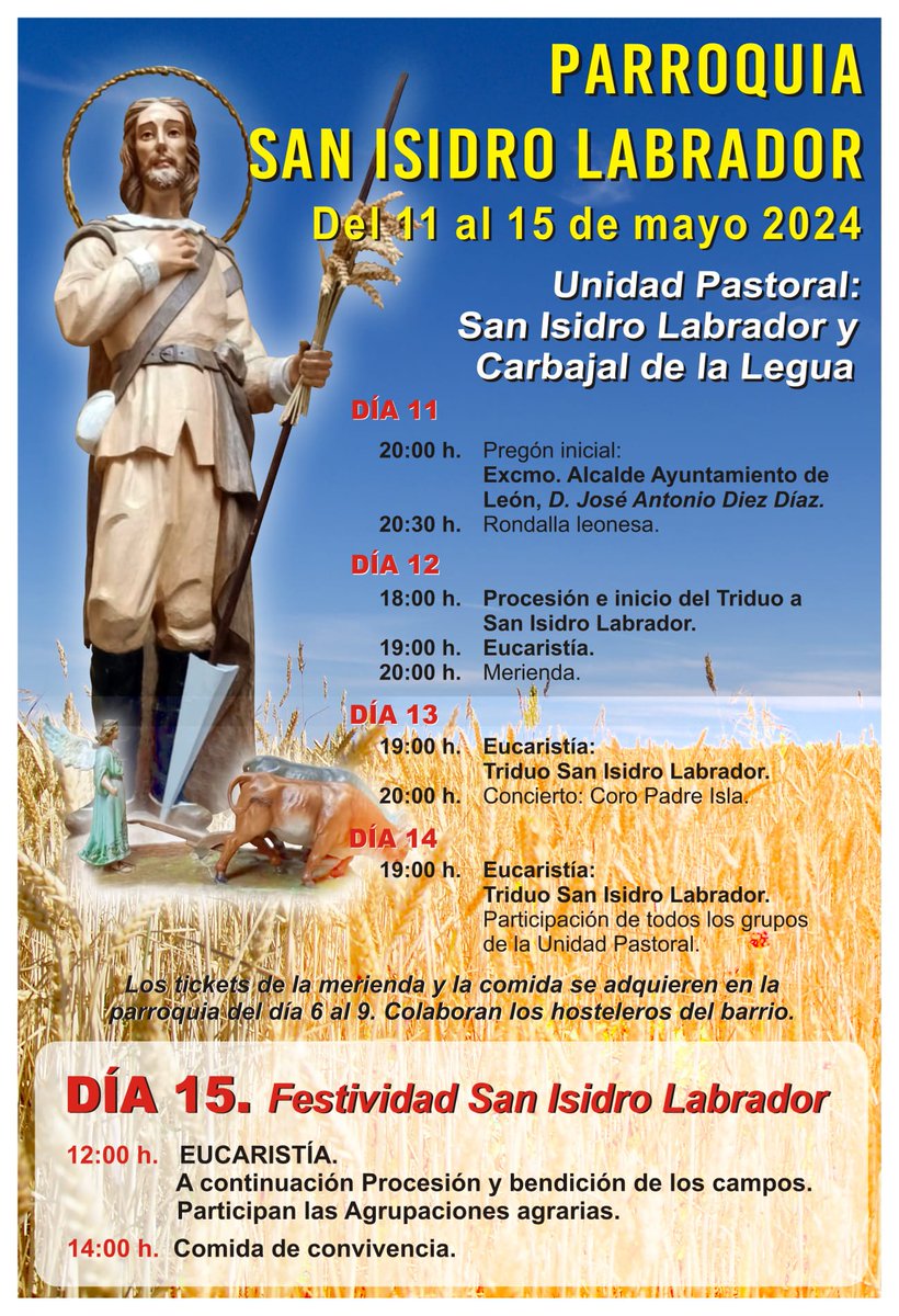 San Isidro Labrador tweet media