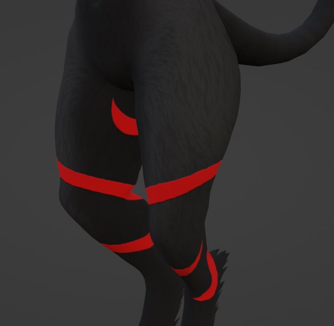 I forgot how fun making tattoos are, also love how I textured the horns for this comm 🤩

#WIP #Blender3d #Substance3D #VRChat