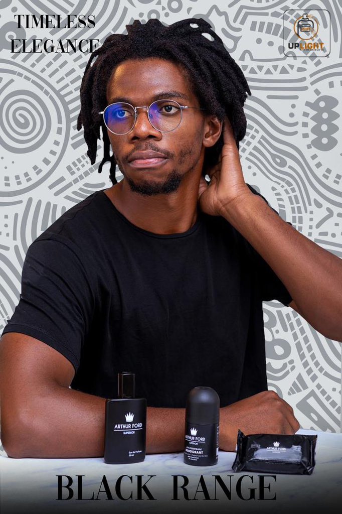 Embrace the Radiance: Arthur Ford's Black Range - Elevating your day with scents that ignite joy and brighten your world.