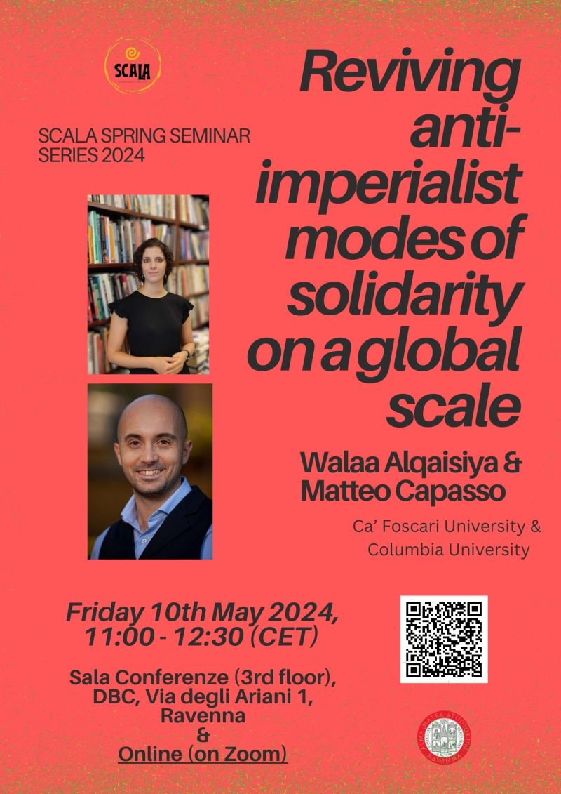 May 10, 2024 (11am CET) As part of @unibo, the Social and Cultural Anthropology Lab (SCALA) Seminar Series In presence or online! Zoom registration link: unibo.zoom.us/meeting/regist… More info: centri.unibo.it/.../reviving-a…...