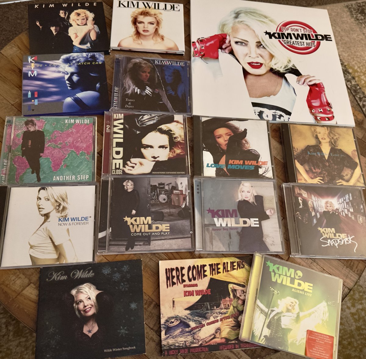 Updated #KimWilde Collection
Finally got all the studio albums on CD 😍
#Music #PopMusic #Pop #MusicCollection