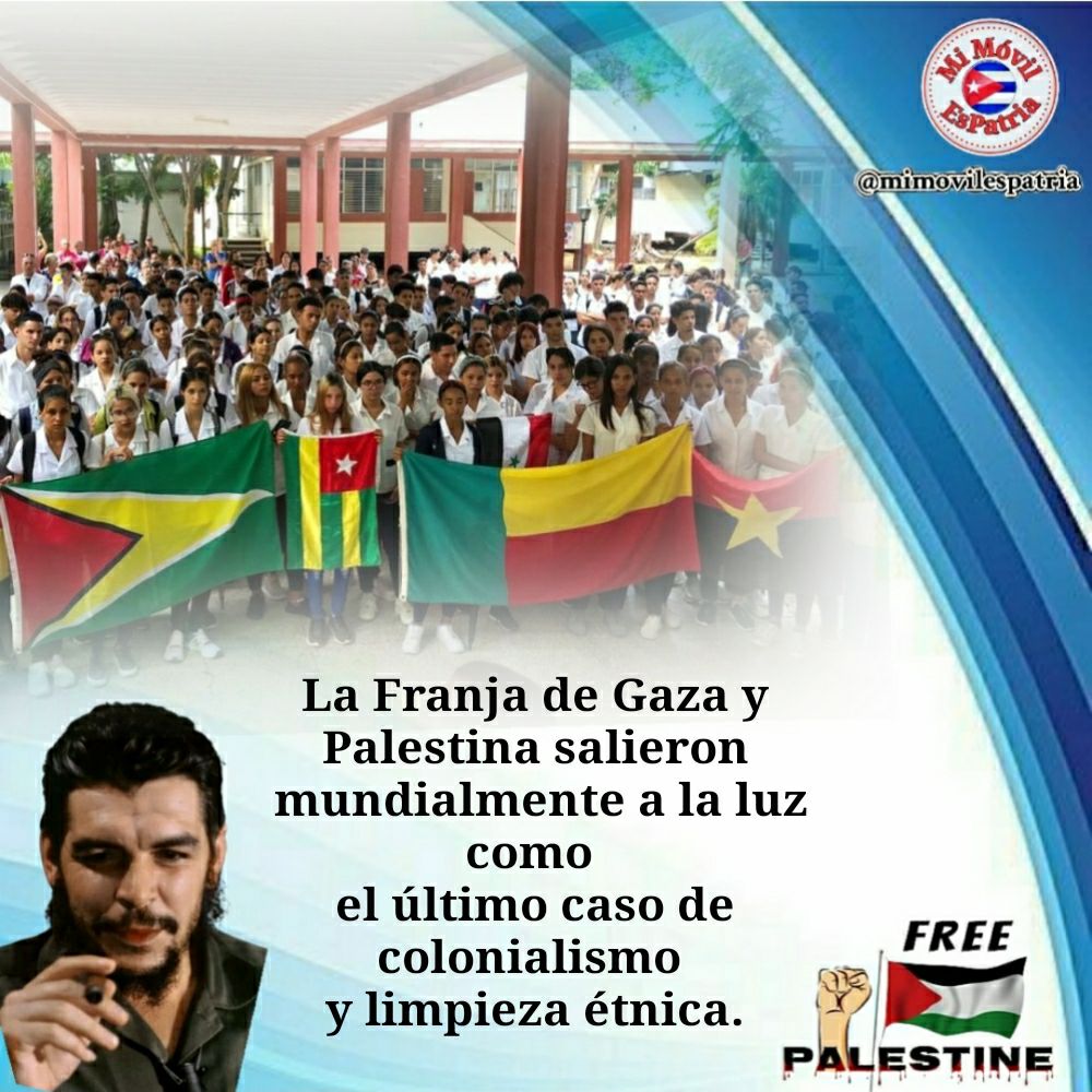 YanetsyCubana's tweet photo. El Che creía en el derecho de todos los pueblos a la libertad y la dignidad, y su apoyo a Palestina ejemplifica su compromiso con la justicia social. Su legado continúa inspirando a quienes luchan por la libertad y los derechos humanos en todo el mundo. #FreePalestine https://t.co/Bz2zrRRVj6