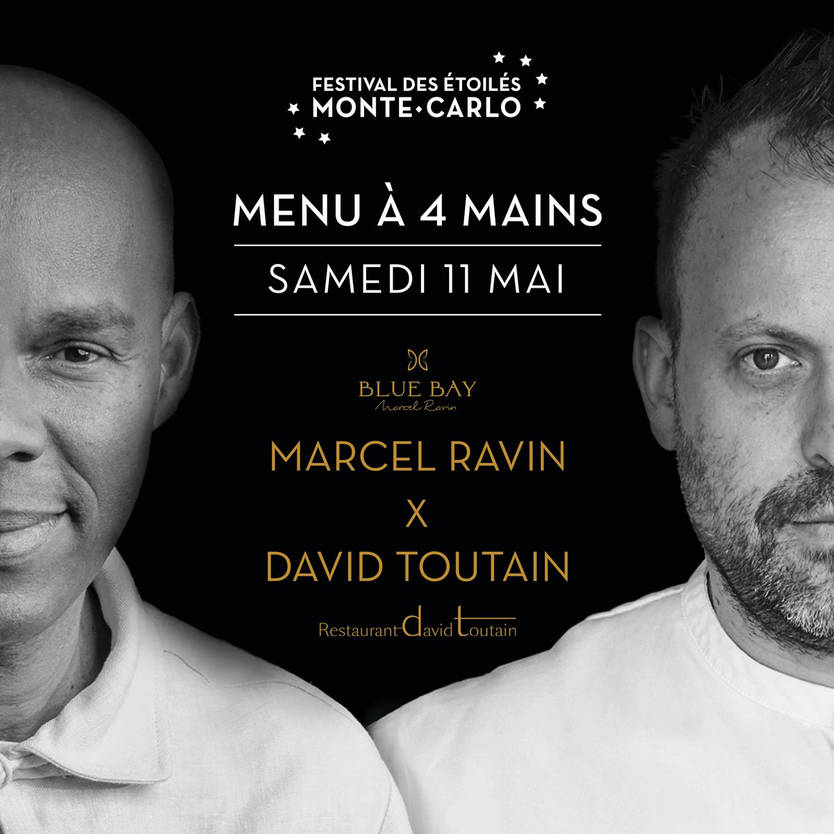 Monte-Carlo Bay (@montecarlobay) on Twitter photo #FestivalDesEtoilésMonteCarlo
On Saturday May 11, <a href="/marcelravin/">Marcel Ravin</a> invites <a href="/david_toutain/">David Toutain</a> to offer a moment of haute gastronomy in the newly renovated @bluebaymarcelravin.
Book this exceptional 4-handed dinner on montecarlosbm.com or by phone at +377 98 06 03 60. #FestivalDesEtoilésMonteCarlo
On Saturday May 11, <a href="/marcelravin/">Marcel Ravin</a> invites <a href="/david_toutain/">David Toutain</a> to offer a moment of haute gastronomy in the newly renovated @bluebaymarcelravin.
Book this exceptional 4-handed dinner on montecarlosbm.com or by phone at +377 98 06 03 60.