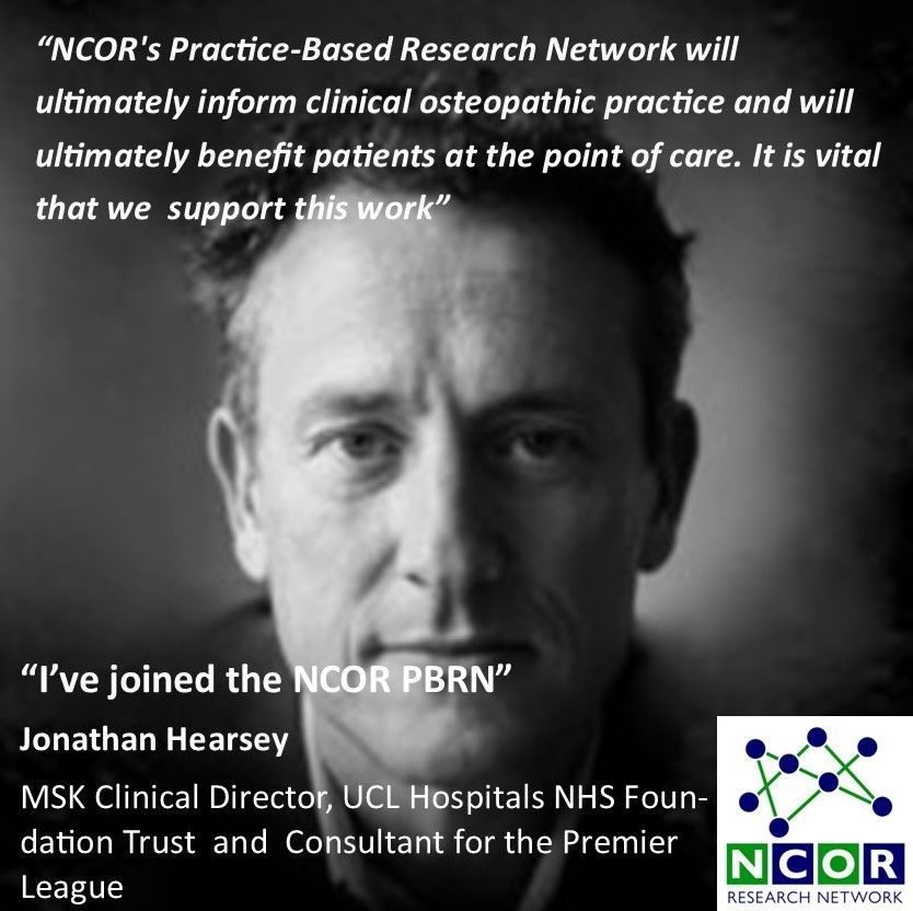 🌐 Osteopaths in the UK: Join the NCOR Research Network to contribute to osteopathic research 🌐 Register by the 21st May for a chance to win a £100 Amazon voucher. 🔗 buff.ly/49t4TcE #NCORUK #NCOR_RN #PBRN #osteopathy #research #OsteopathsUK #OsteopathicResearch