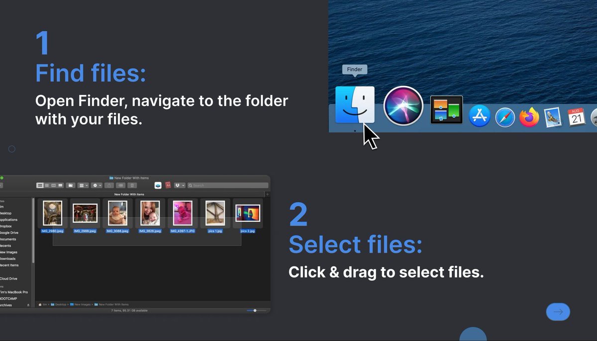 Nimblechapps's tweet image. Effortlessly manage your files on Mac with these simple steps: 

1. Find files in Finder.
2. Select files.
3. Right-click, choose Rename.
4. Pick format: replace, add, or format.
5. Preview &amp;amp; Apply.

#MacTip #FileManagement #Nimblechapps #MobileAppDevelopment #WebsiteDevelopment