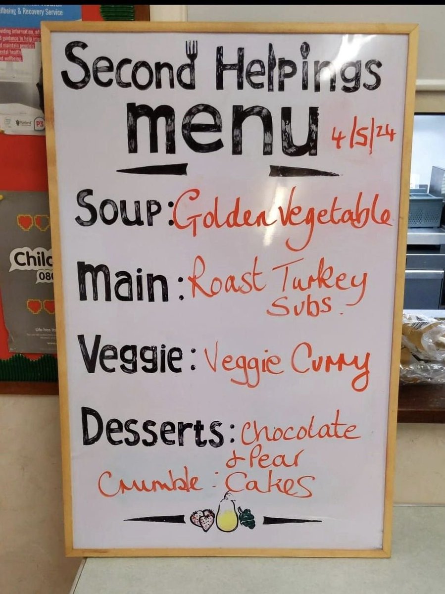 What better way to kick off the Bank Holiday weekend than this gorgeous menu? 12-2pm at Barn Hill Methodist church - come and join us for lunch.
It's all on a pay as you feel basis, bring a friend or just bring yourself and we will look forward to seeing you soon!