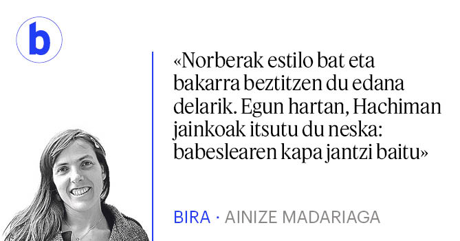 ✍️🏾 'Hachiman haluzinatzailea', @AinizeM​adariagaren #Bira zutabea, BERRIAn 👇🏾 berria.eus/iritzia/bira/h…