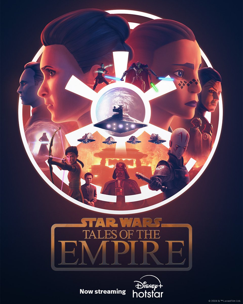 #TalesOfTheEmpire, six all-new Star Wars Original shorts, now streaming only on #DisneyPlusHotstar