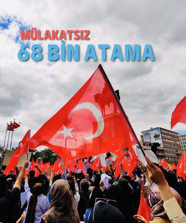 Mülakatsız 68 bin atama istiyoruz sesimizi duyun cumhurbaşkanım @RTErdogan @EmineErdogan @hasandogan @eczozgurozel @dbdevletbahceli #SnErdoğanTekiniAzlet