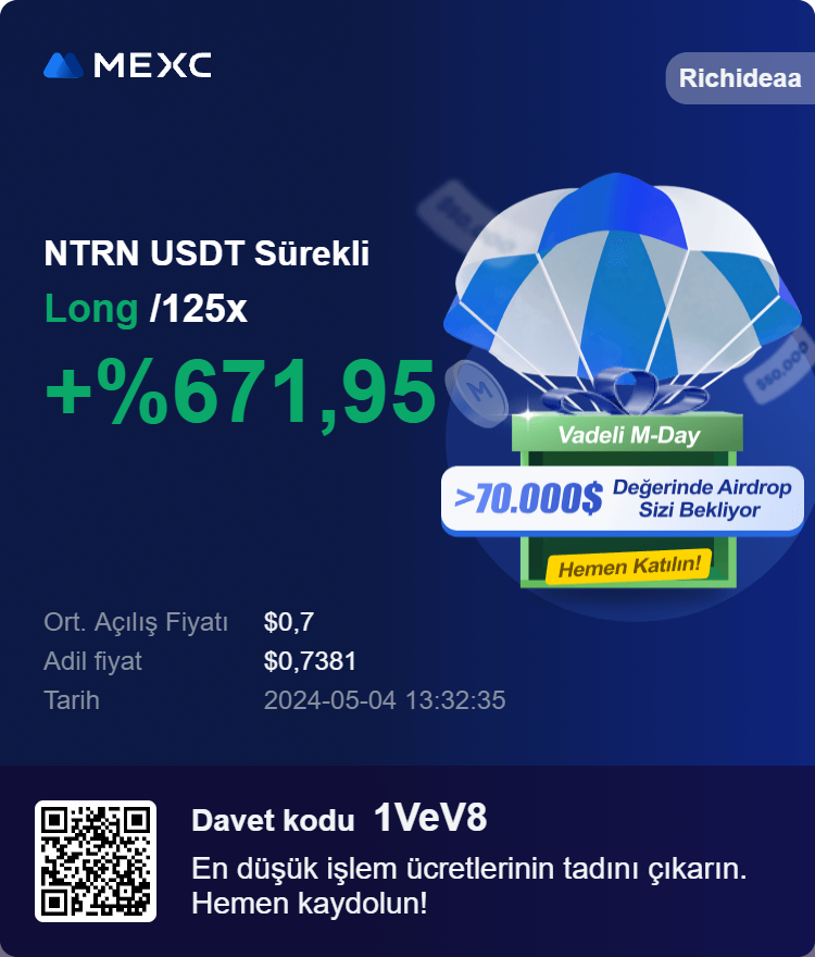 RichBullBear's tweet photo. NTRN Grafik güncelleme,
Giriş bölgesinin biraz altına 0.68 civarına kadar geri çekilme olabilir. Ama genel olarak görüntü güzel deva.. https://t.co/FyBWAyzm9B