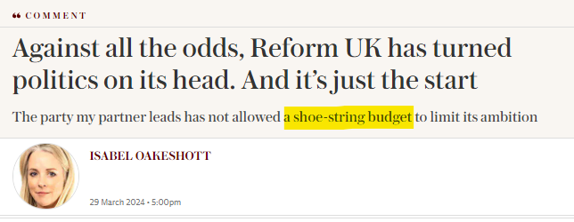 A 'shoe-string budget'? Just ONE donor has 'given' Reform UK around £10 MILLION: Chris Harborne, based in Thailand (with Thai citizenship under the name Chakrit Sakunkrit) made his fortune in aviation fuel & tech investing, & features in the #PanamaPapers. bylinetimes.com/2024/01/18/ref…