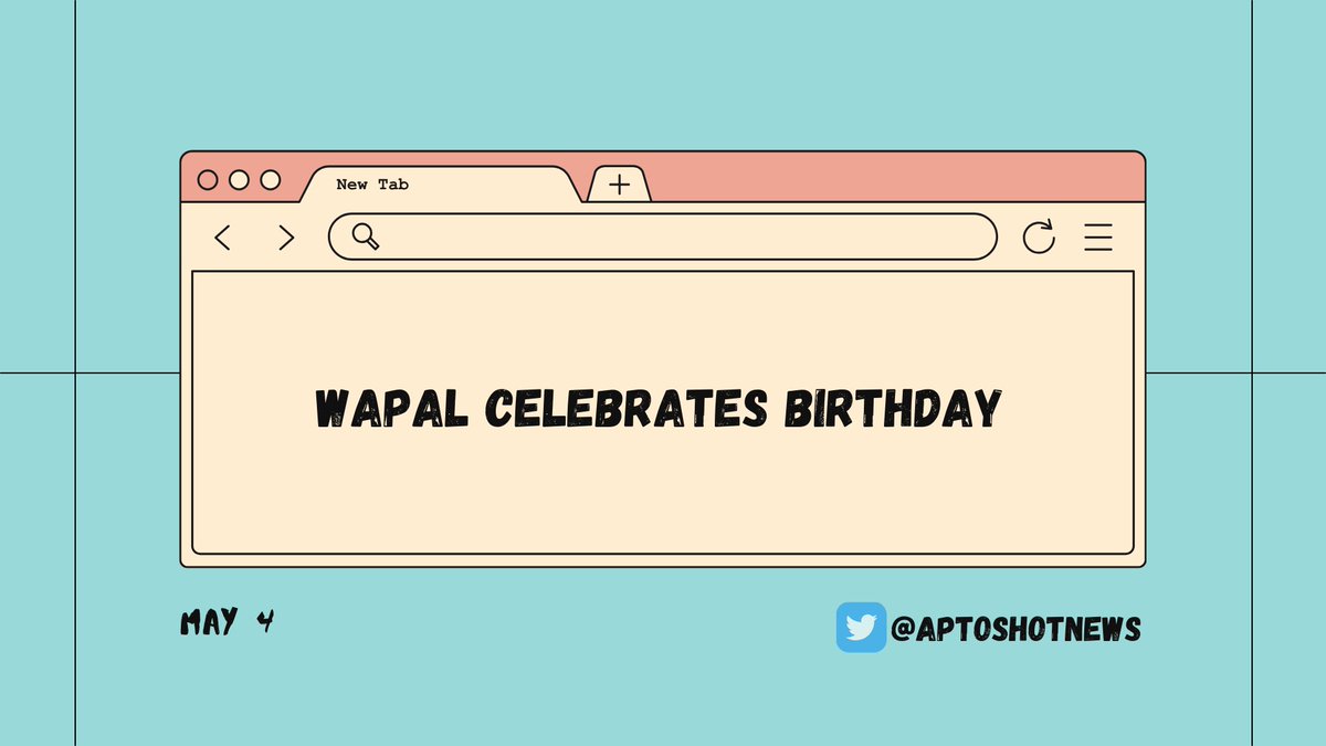 It's been a year since @wapal_official launched on mainnet. @nrepesh and his team have made a huge success and I congratulate them, well done.

A commemorative #NFT from @LUAN_OLLI can be minted in honor of this: launchpad.wapal.io/editions/happy….