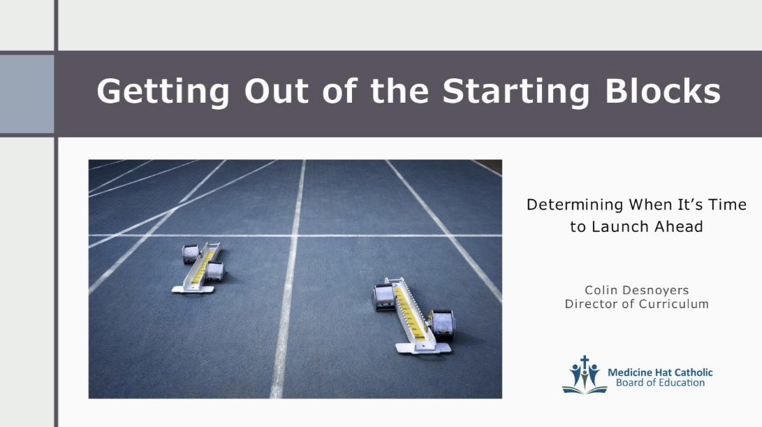 Presenting today on what <a href="/Jigsaw_Learning/">Jigsaw Learning</a> Ready Fire Aim looks like in a #collaborativeresponse model. <a href="/MHCatholic/">Medicine Hat Catholic Schools</a>