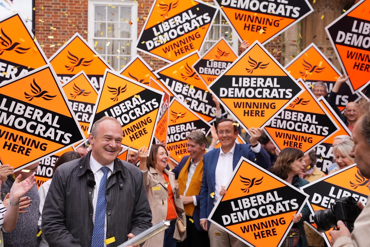 What a result. From Cheltenham to Hull to Hampshire – people are choosing the Liberal Democrats to make change happen. To be strong local champions, work tirelessly for communities and deliver the fair deal people deserve. To make this awful Conservative government history.