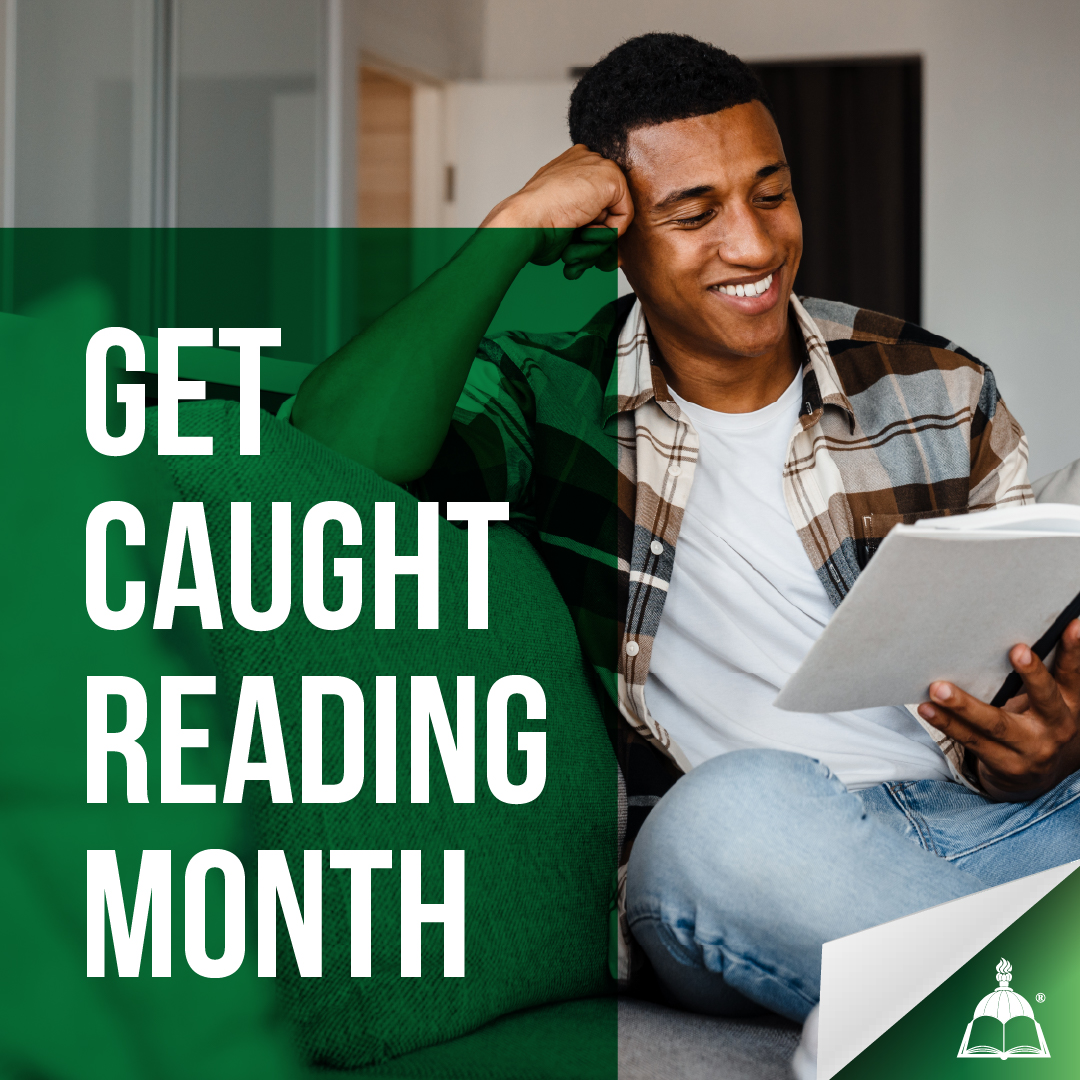 Celebrate #NationalGetCaughtReadingMonth by picking up a good book and getting lost in its pages! Go get caught reading!!  

#NationalGetCaughtReadingMonth24 #LibrariesTransform #libraries #IloveLibraries #Librarians #librarylife #librariansrock #librarian #publiclibraries