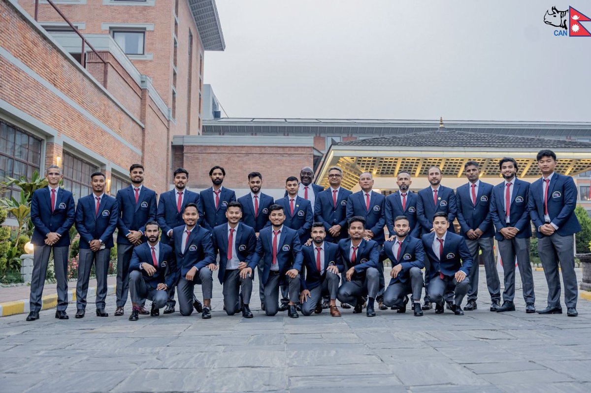 Best wishes team Nepal!
🇳🇵🇳🇵🇳🇵 
#IccT20worldcup2024