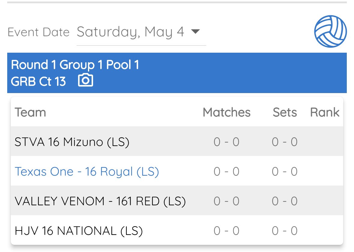 DAY ONE LONE STAR REGIONAL SCHEDULE ‼️🎉