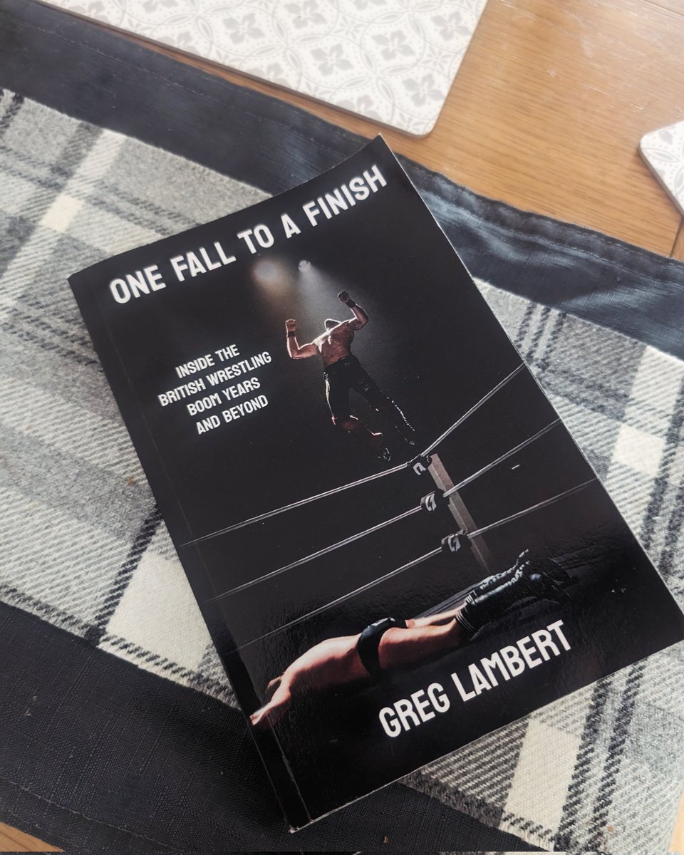 Happy Star Wars Day.  

Speaking of which, out of the trilogy of my books about British wrestling, One Fall to a Finish is basically The Empire Strikes Back. 

Now available on Amazon in paperback and Kindle.

amzn.eu/d/1cmx3Qo
-
#wrestling #wwe #aew #wrestlingbooks
