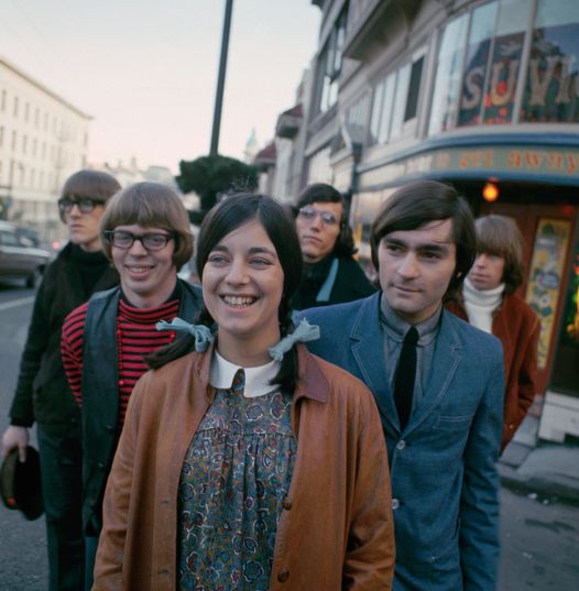 Jefferson Airplane, 1966 with Signe Toly Anderson