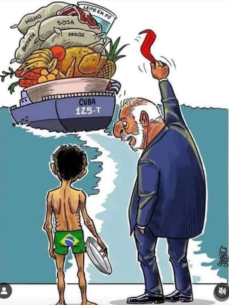 Passando para lembrar a todos que o Governo Lula correu para enviar 125 toneladas de alimentos para Cuba. E para o Rio Grande do Sul alguém sabe?