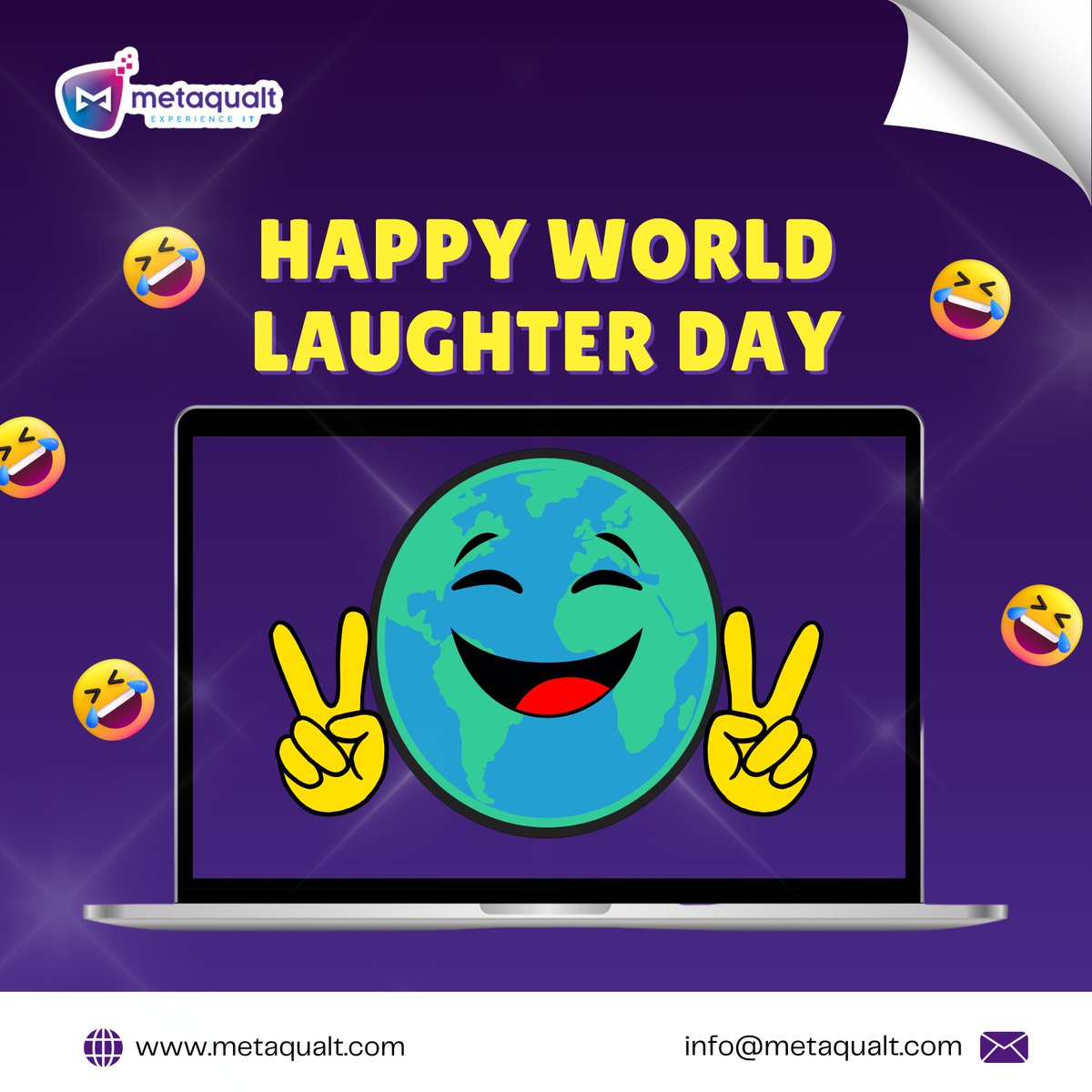 Laughter is the best debugging tool! 😄 Happy World Laughter Day from our tech-savvy team at Metaqualt. Let's keep coding and spreading smiles!
#worldlaughterday #techhumer #HappyCoding #itcompany #smilecodes #officefun #LaughterDay #metaqualt