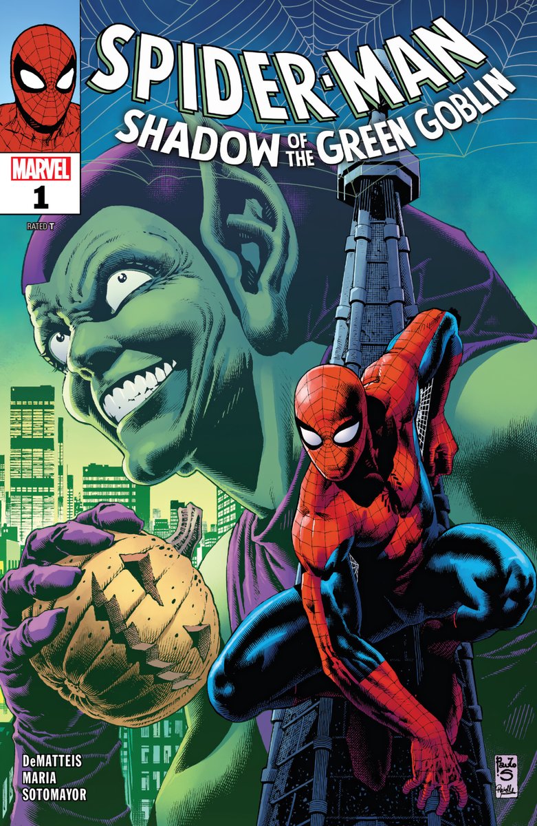 Spider-Man: Shadow of the Green Goblin isn't your typical throwaway retcon tale. JM DeMatteis hasn't lost his magic with Peter's inner voice; this reads like the best 'Untold Tales' of Spider-Man's earliest years. Can't wait for issue #2 this week!