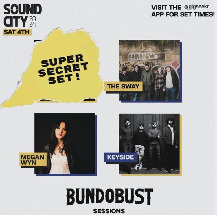 If you’re at @SoundCity today you can catch Dan, the lead singer of @keysideliv at 2:30 doing a short acoustic set at Bundobust before the band play the arts club. If you love Indian street food and @keyside I’d pop in. 17/19 Bold Street, Liverpool, L1