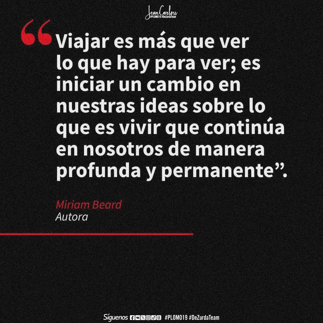 🌅🌻🌺Buenos Dias Mundo 🌎, que disfruten este venturoso día. Acá les dejo la frase del Día de la autora Miriam Beard. #SomosPLOMO19 #DignidadYSoberaniaNacional