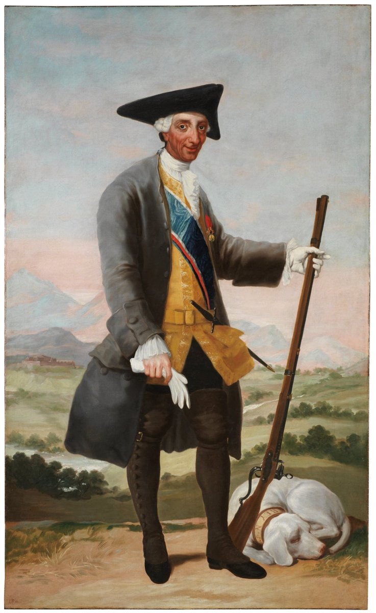 'Carlos III cazador' del pintor Francisco de Goya.