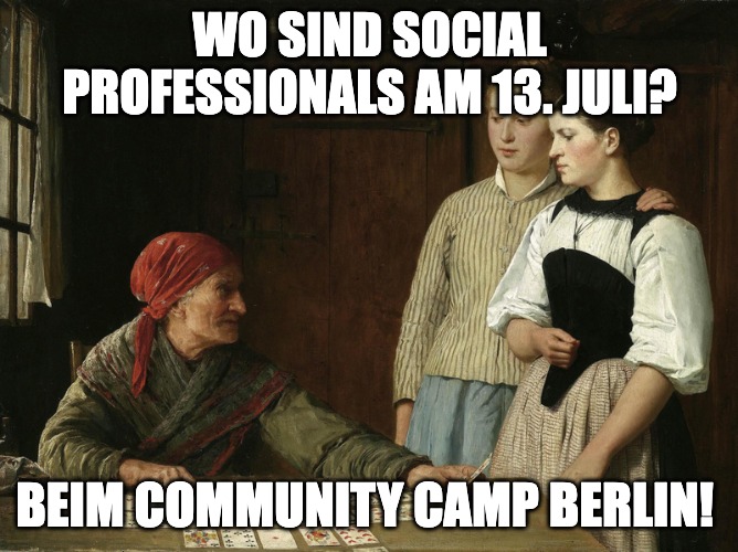 communitycamp (@communitycamp) on Twitter photo Wo sind heute in 70 Tagen die Social Media Manager, Community Manager und andere digital Professionals? Genau - auf dem #ccb24. Die Karten lügen nicht!
communitycamp.berlin/tickets/ Wo sind heute in 70 Tagen die Social Media Manager, Community Manager und andere digital Professionals? Genau - auf dem #ccb24. Die Karten lügen nicht!
communitycamp.berlin/tickets/