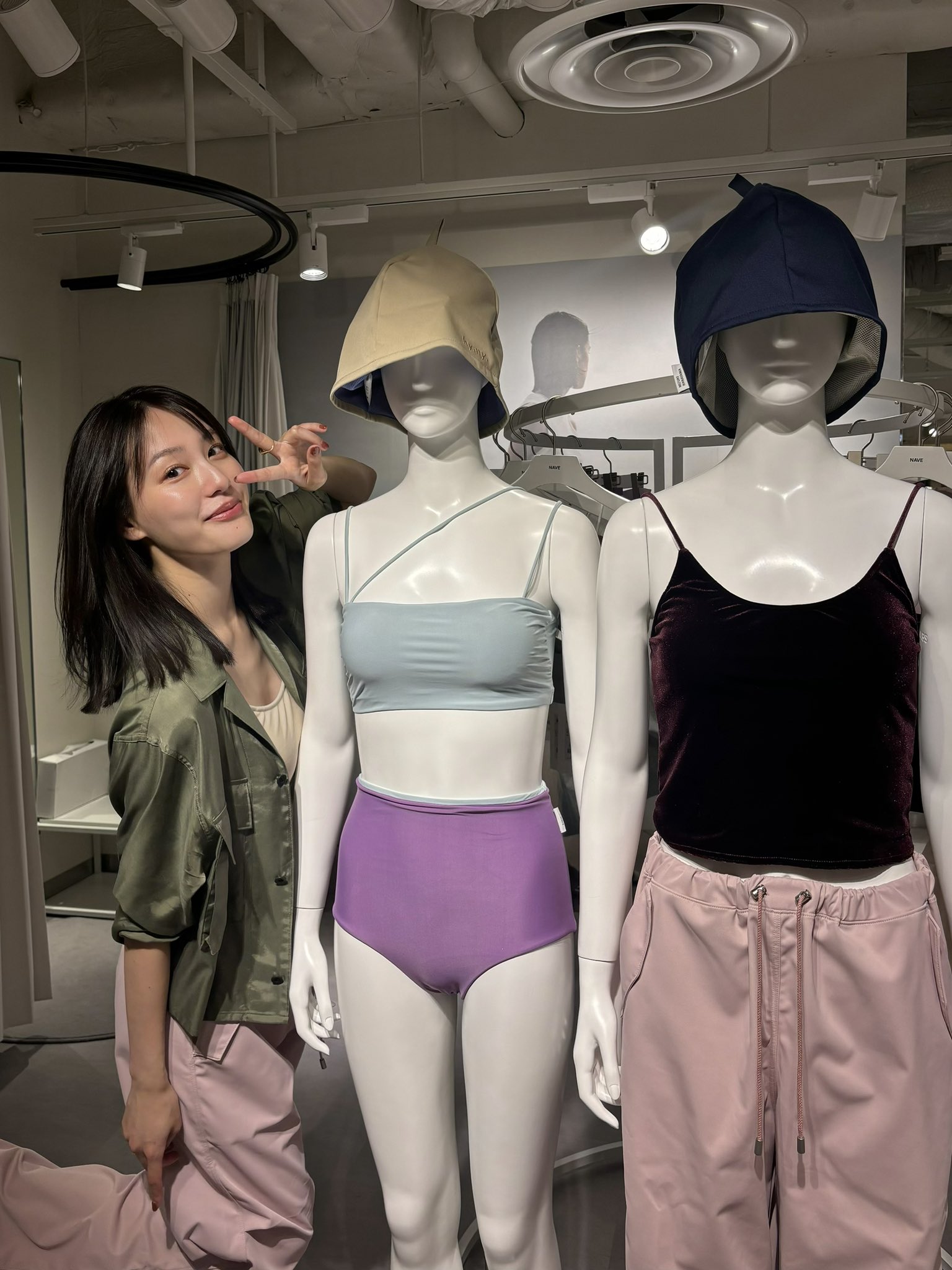 ×NAVE バンドゥブラ　花山瑞貴 SALE・×NAVE】バンドゥブラ MIZUKI HANAYAMA - 水着・ラッシュガード
