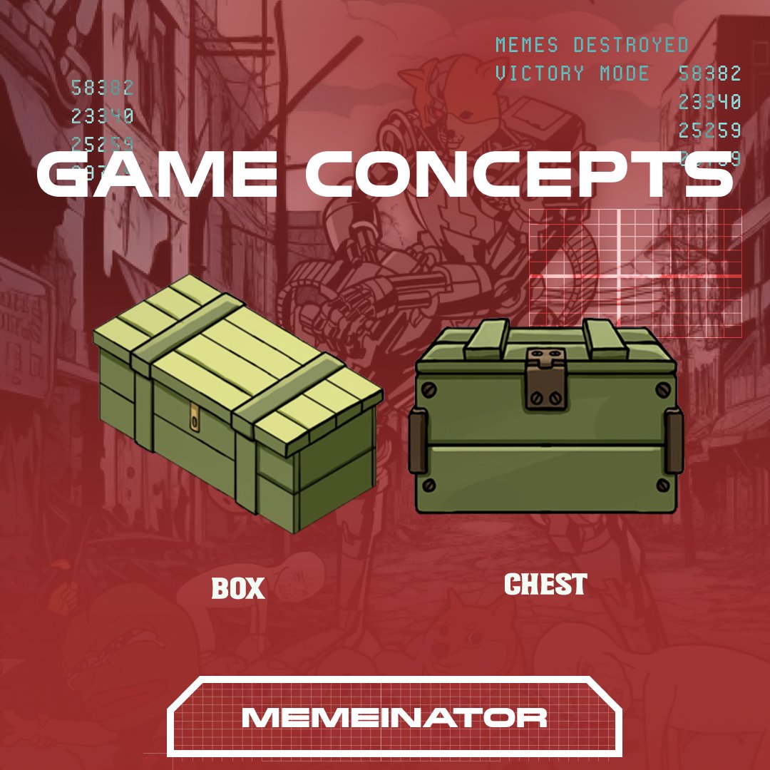 🔥 GEAR UP FOR THE MEME MADNESS! 🎮

🚀 EXPLORE THE MEMEINATOR GAME CONCEPT, WHERE ASSET DESIGNS IGNITE A DIGITAL BRAWL! 💥

WHO'S READY TO DOMINATE THE MEME WARFARE? 🌟