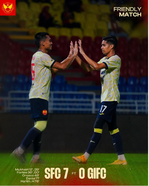 Amical International - #SAC2024

Selangor FC 🇲🇾 7-0 Geylang International 🦅