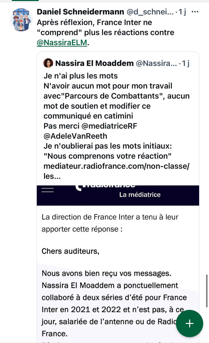 Après avoir traité Christine Kelly de 'servante' de Zemmour et l'avoir comparé à 'Pépita', puis considéré que dire que le train que Zemmour prenait à l’époque devait aller en pologne était une reaction antifasciste, @d_schneidermann se vautre dans une posture de soumis ringard…