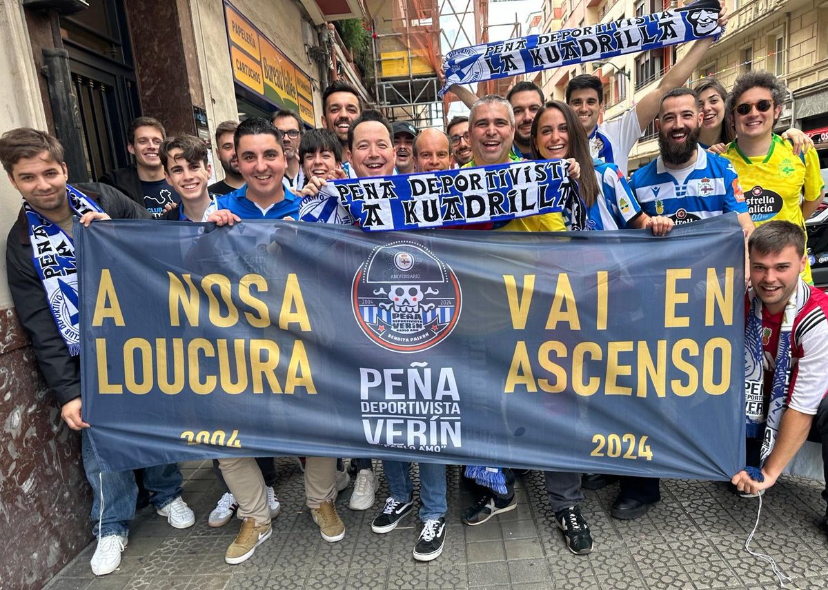 A NOSA LOUCURA VAI EN ASCENSO.
Bos días, Sestao! 🍍💙🤍