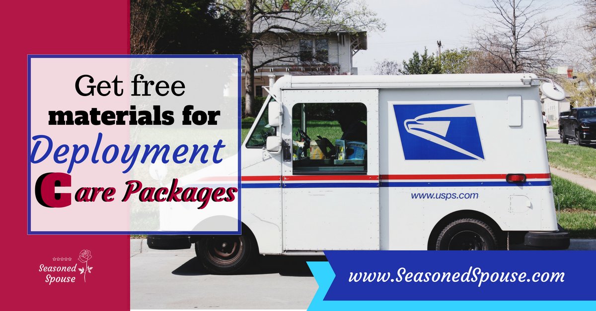 Questions about how to fill out the customs form or send a care package during deployment? Here's how to get free packaging materials, and answers to other common care package questions! bit.ly/2NBI7EB #thisisDeployment #milso #milspouse #carepackage