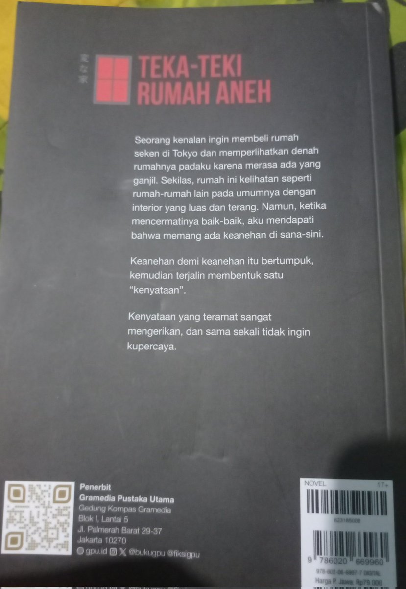 211Tije's tweet photo. 📓Teka Teki Rumah Aneh 
📖 280 (End) 

End. Bengong dong. Kok bisa ya ada keluarga serumit keluarga Katabuchi? Dendam turun temurun, kutukan, child abuse, berawal dari kelakuan si kakek dan nenek buyut 😥

Book 4 ✔ @rkivee18

#ReadingChallengeWithIndigo
#WaitingForOurJooniverse https://t.co/PYJv2F4CzG
