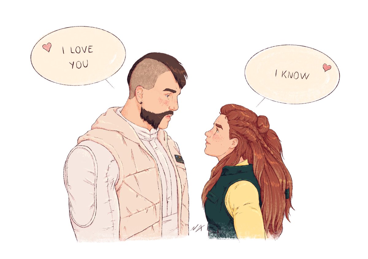 Erend Organa x Aloy Solo. Another Star Wars/Horizon Forbidden West crossover that works for them ✨ #May4thBeWithYou #BeyondTheHorizon