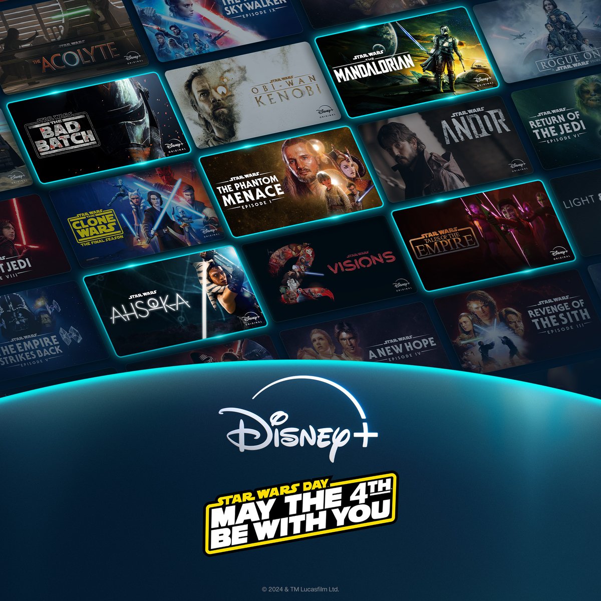 Celebrate May the 4th by exploring a galaxy far, far away. add @DisneyPlusUk to your plan and get £2 off your monthly bill 💙 Only on #O2Priority #MayThe4thBeWithYou learn more here 👉 Priority.o2.co.uk